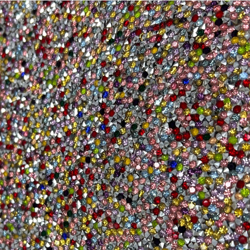 Set of 4 Sparkling Crushed Diamond Table Mat Set, Home