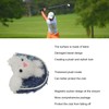 Plush Rabbit Golf Club Head Cover Half Round Cute Cartoon