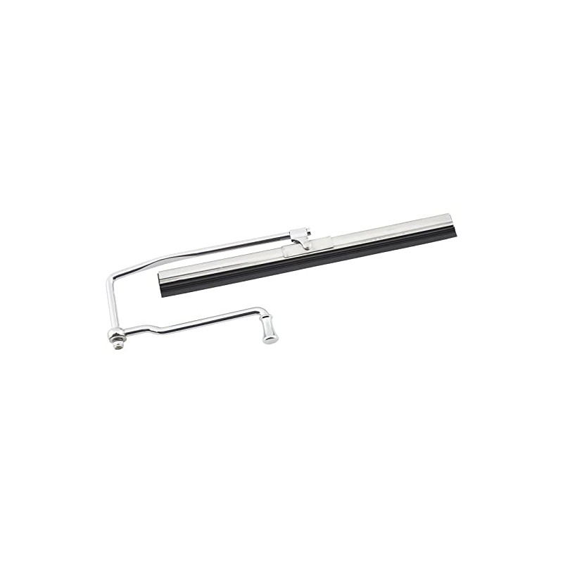 Speedway Motors Hand Crank Manual Windshield Wiper Chrome Plated Heavy
