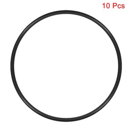 uxcell Nitrile Rubber O-Rings 54mm OD 50mm ID 2mm Width, Metric Sealing Gasket for Automotive Machine Plumbing, Pack of 10