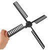 Kisangel 2pcs Windmill Blades Plastic Windmill Parts for Garden Sturdy