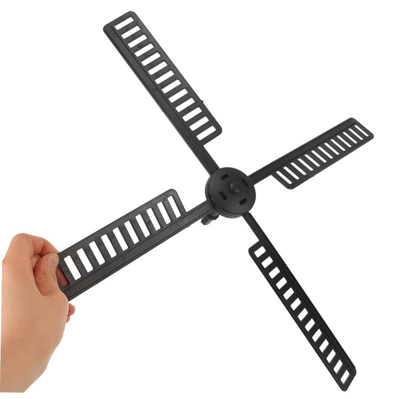 Kisangel 2pcs Windmill Blades Plastic Windmill Parts for Garden Sturdy
