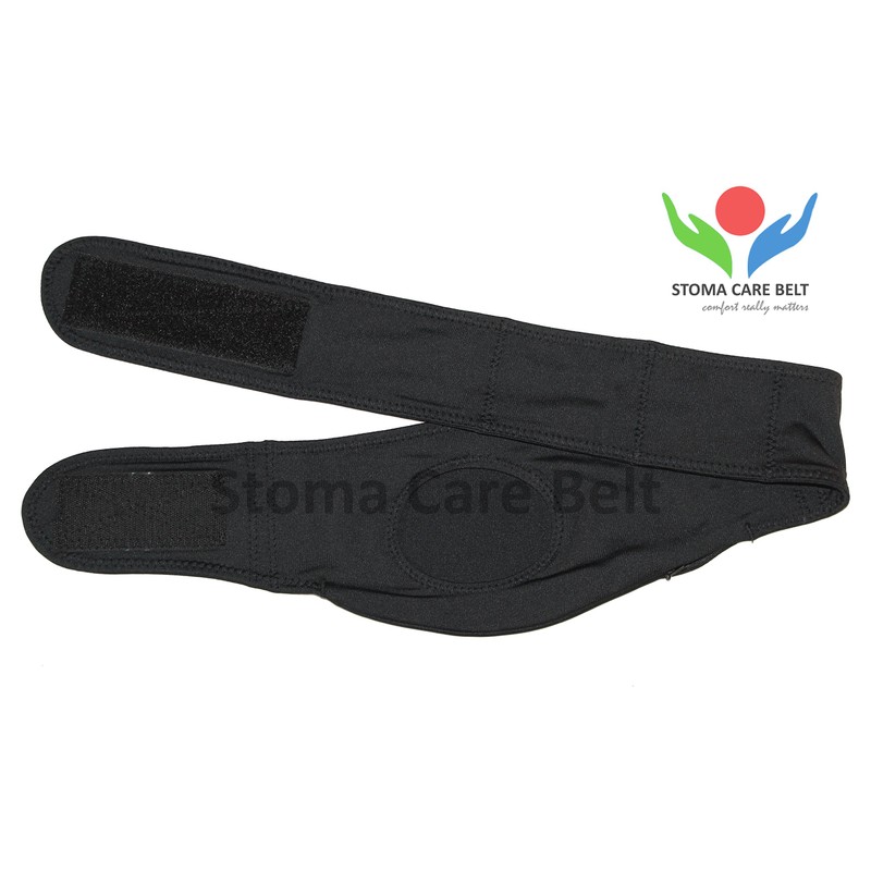 AZAORY Horizontal Stoma Belt, Ostomy Support, Stoma Bag Belt, Running