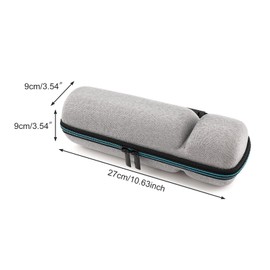 XINGFUDAO Hard Carrying Case Compatible with JBL Flip 7/Flip 6 Portable Bluetooth Speaker, Gray(Only Case)