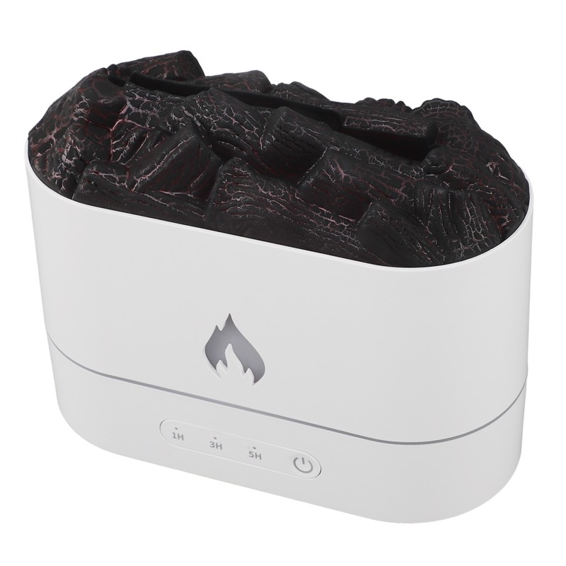 Volcano Aroma Diffuser 7 Colors Lights Fine Mist Simulated Flame