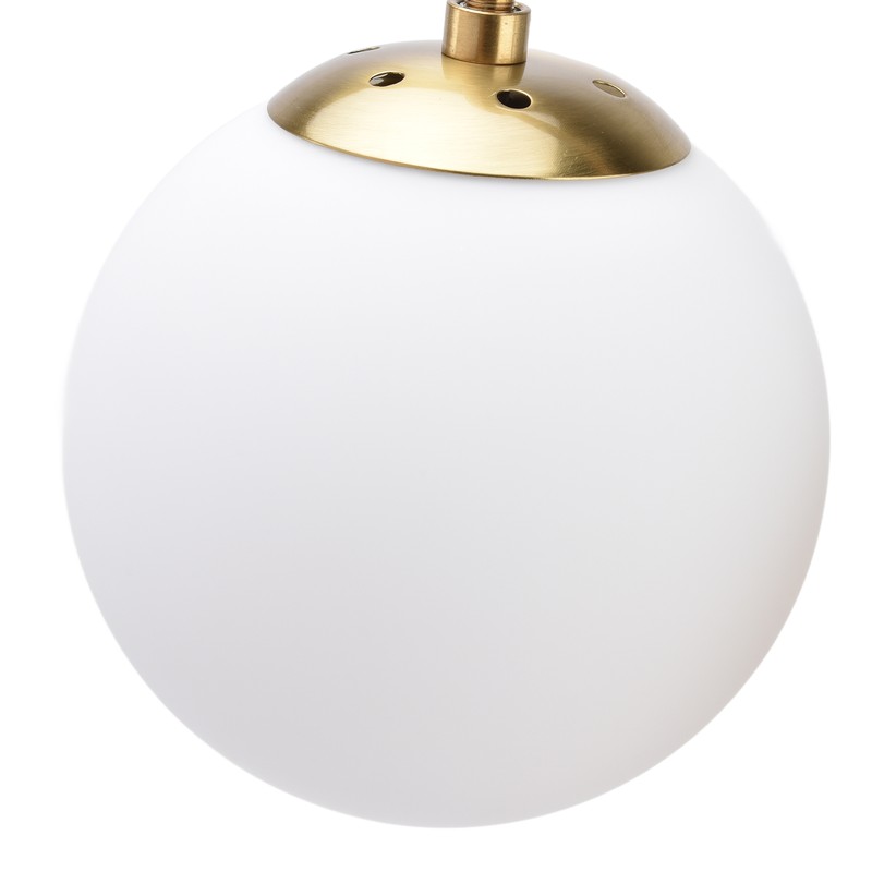 Nordic Modern E27 Glass Ball LED Wall Light Frosted Texture