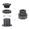 M METERXITY 1 Set PVC Bulkhead Fitting Thread Bulkhead Water