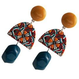 FOMIYES Vintage Baroque Earrings Irregular Design Jewelry for Women for Parties and Special Occasions Lightweight and Comfortable