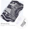 Ciieeo 1Set Black Wall Tapestry Elegant Hanging Carpet for Party