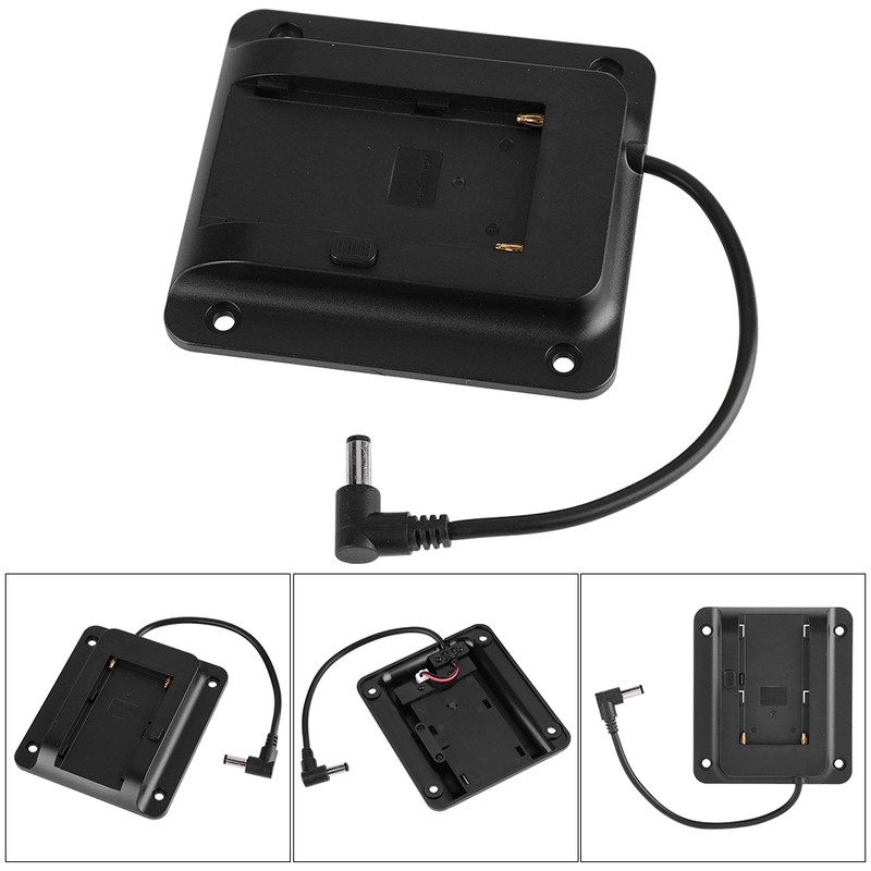 Battery Camera Adapter Plate for Sony NP-F970 F550 F770 F970
