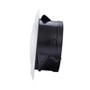 TOTMOX Ventilation Grille Exhaust Grille Round 125 mm ABS Plastic
