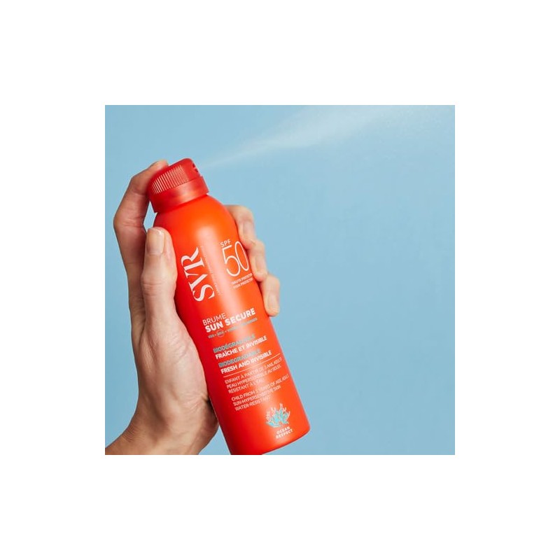 SVR Sun Secure Brume SPF50 Bruma Protectora Solar Facial y