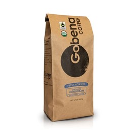 Gobena Coffee 2lb Fair Trade Organic Certified Honduran Ground Medium Roast,100% Arabica Specialty Coffee, 32 ounces, 2 pounds, Bulk