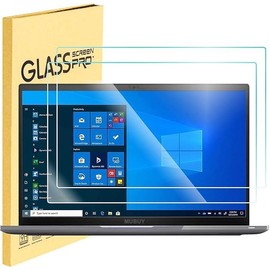 2 Pack 17.3" Laptop Screen Protector Tempered Glass Designed for Universal 17.3 inch with 16:9 Aspect Ratio Laptop Screen Protector, (383mm x 215mm) , High Definition Clear,9H Hardness, Bubble Free