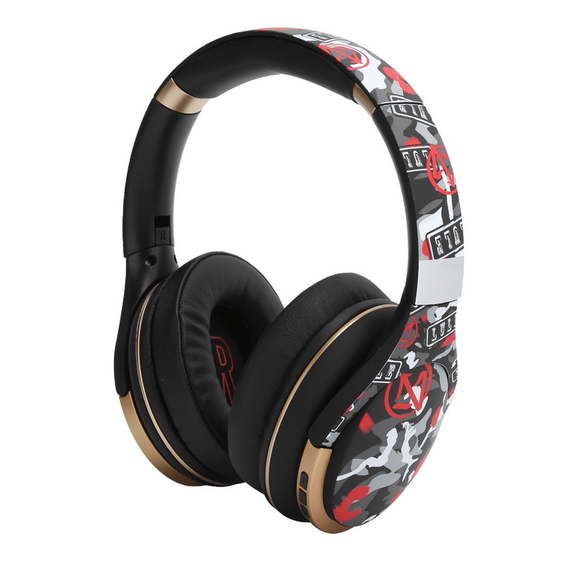 ELA1 Bluetooth 5.0 Wireless Motion Noise Cancelling Headset Graffiti Popular