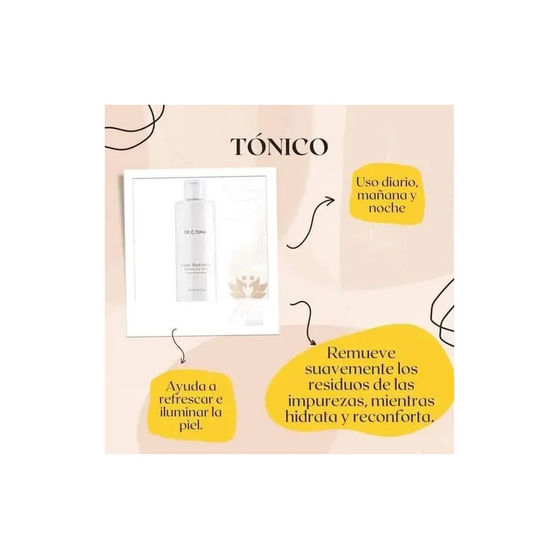 Tónico Facial Lumi Radiance+jabón Adiós Manchas Farmasi