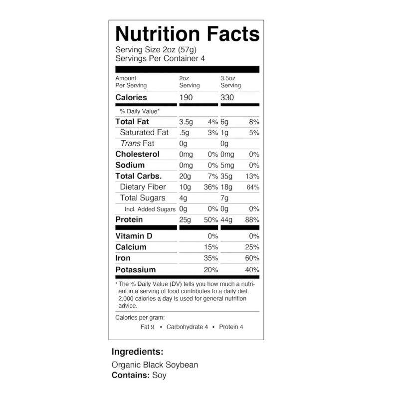 The Only Bean - Organic Black Bean Spaghetti Pasta -