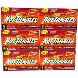 Hot Tamales Cinnamon Fierce 0.78 oz - 6 pack