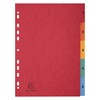 Exacompta 3110Z Premium Index 1-5 for DIN A4 Made of