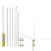 UAYESOK 20ft CB Base Station Antenna, 27MHZ Aluminum Alloy CB