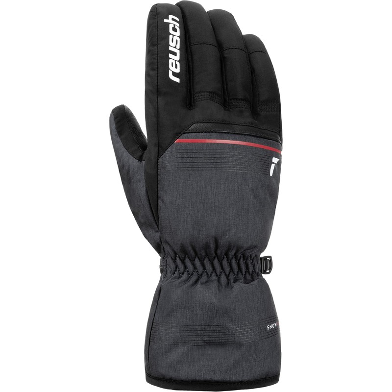 Reusch Men's Snow King Ski Gloves, Guaranteed Windproof, Extra Breathable,