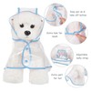 PETCUTE Dog Raincoat, Waterproof Pet Raincoat with Hood, Transparent, PVC,