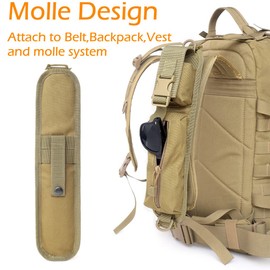 Gexgune Tactical Molle Accessories Bag Backpack Shoulder Strap Bag Hunting Tools Pouch (2 Colour Optional)