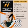 Organic Turmeric Capsules with Probiotics Ginger and Black Pepper, Maximum