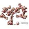Unbranded Ceramic Giraffe Beads 1.2" Tall X .6" Long