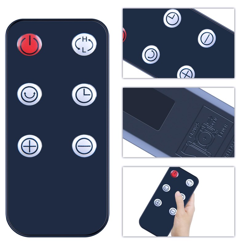 RETROSUN Replacement Remote Control for GiveBest HPQ15C-EA 24" Ceramic Space