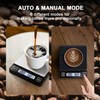 ACCT Premium Coffee Scale with Timer and USB Charging, Espresso
