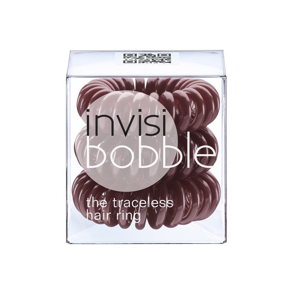 Invisibobble Original True Black Hair Scrunchies Pack of 3