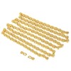 Ultralight Hollow Out Chain 116 Links Replacement Parts for Fixed