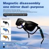 2 In 1 Magnetic Smart Glasses, Wireless Smart Glasses with