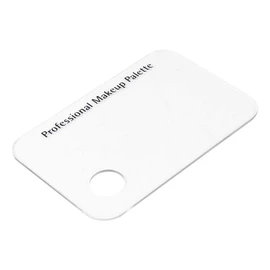 TMISHION Paleta de Maquillaje, Paleta de Maquillaje acrílico Transparente Paleta de Mezcla cosmética y Herramienta de espátula Inoxidable Conjunto de Herramientas para espátulas de Maquillaje