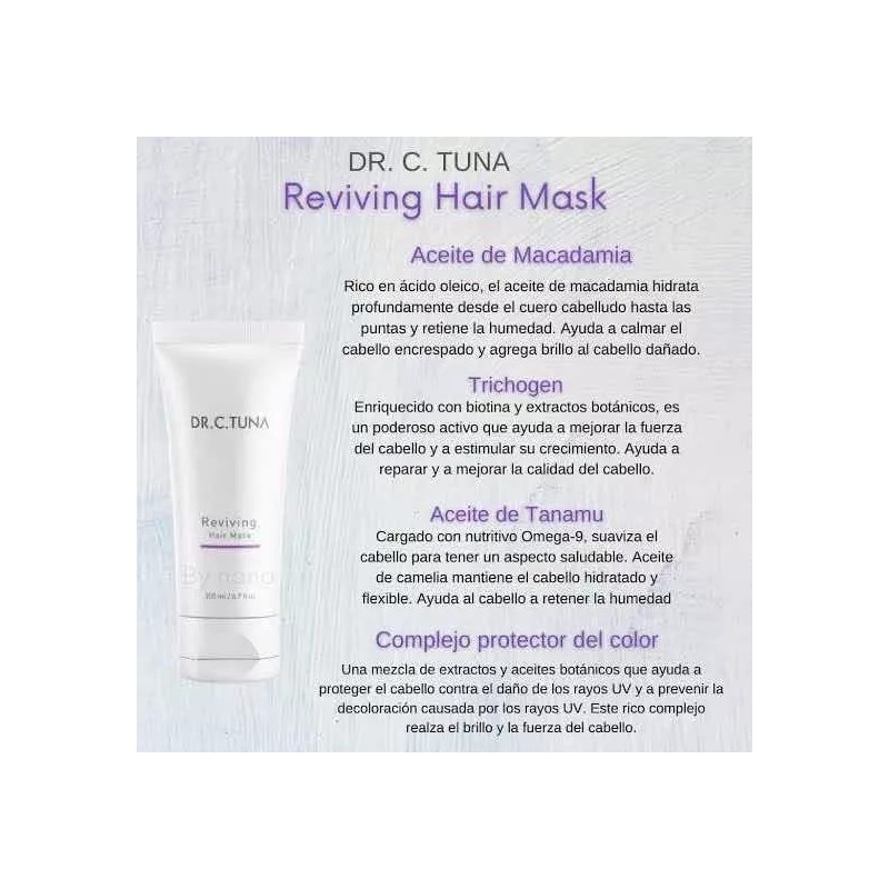 Dr. C. Tuna Tratamiento Completo Caída Para Cabello Reviving Dr.