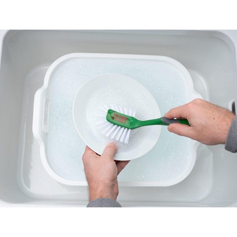 Fairy Soft Grip Washing Up Dish Brush with Non Scratch