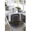 Yamazaki Industries 3499 Suction Cutting Board Stand, White, Approx. W