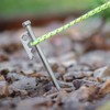 8 pcs Stainless Steel 20cm Hex Tent Stakes Pegs for