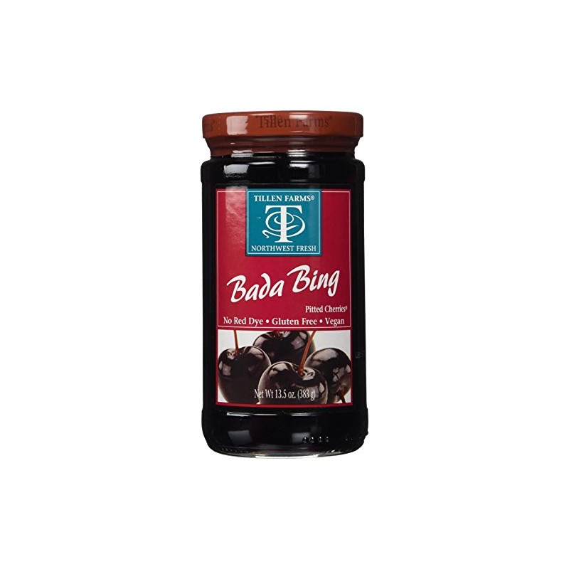 Tillen Farms Bada Bing Cherry,13.5 Ounce (Pack of 6)