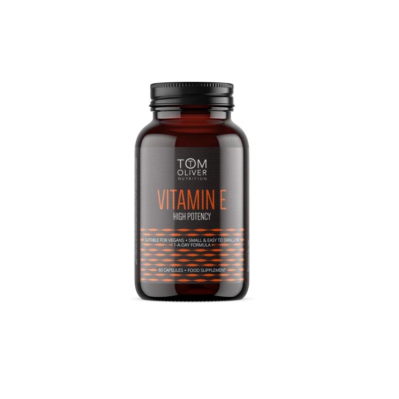 Tom Oliver Nutrition - Vitamin E 400IU High Potency, Highly