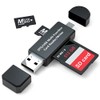 EMAGIE Lector de Tarjeta SD Múltiplecon OTG y 480Mbps Velocidad