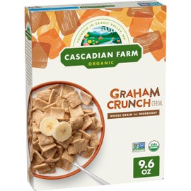 Cascadian Farm Organic Graham Crunch Cereal 9.6 oz Box