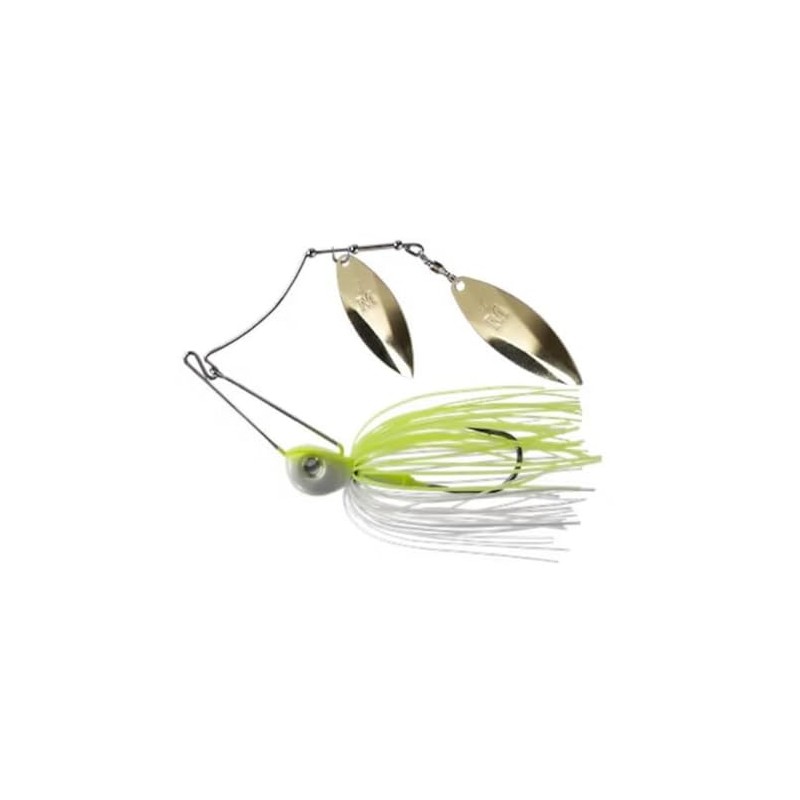 Mustad Arm Lock Spinner Bait 1/2 oz Cart White -