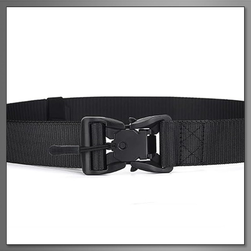 Buzz Selection LBT792 Nylon Tactical Quick Release Belt, Lightweight, Outdoor,