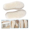 Ipetboom Winter Warm Sheepskin Insole Comfortable Fleece Shoe Inserts Boot