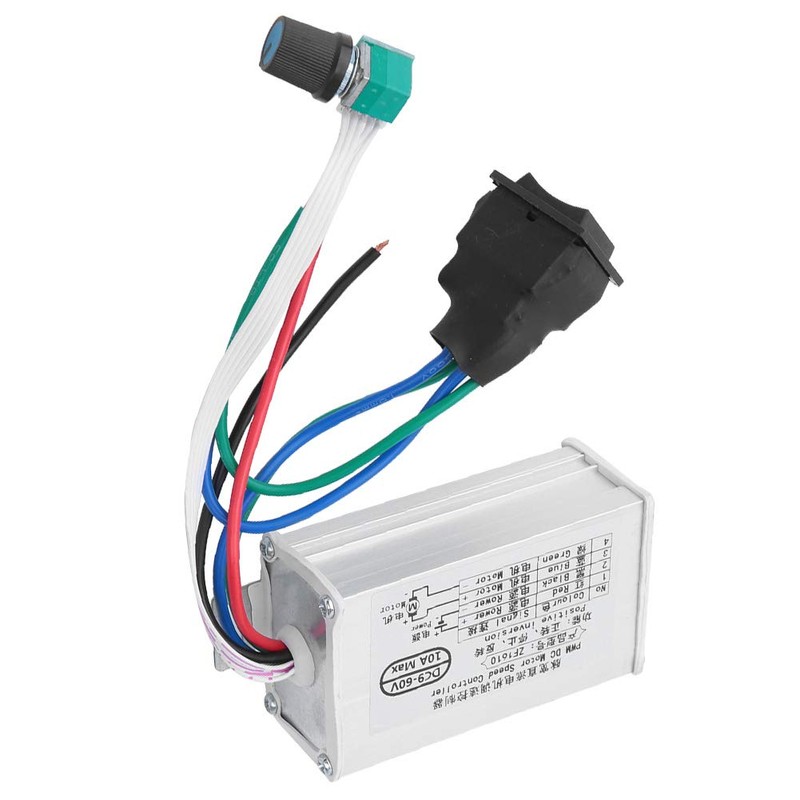 DC Motor Speed Controller, 9V, 12V, 24V, 36V, 48V, 60V