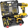 Muylux 148Pcs Cordless Drill Tool Kit Set, Power Drill Tool