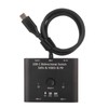 USB C Switch, Bi Directional USB C Switcher 2 in