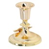 2Pcs Metal Candle Stand Good Stability Multifunctional European Simple Candle
